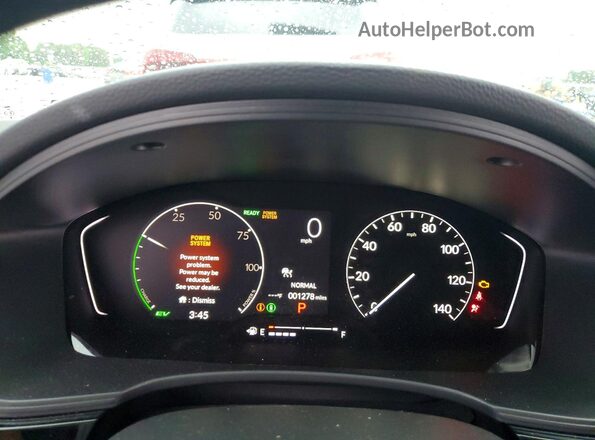 2HGFE4F8XTH327135 2026 HONDA CIVIC Черный Вид щитка приборов