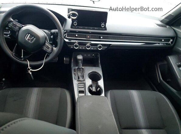 2HGFE4F8XTH327135 2026 HONDA CIVIC Черный Вид панели приборов