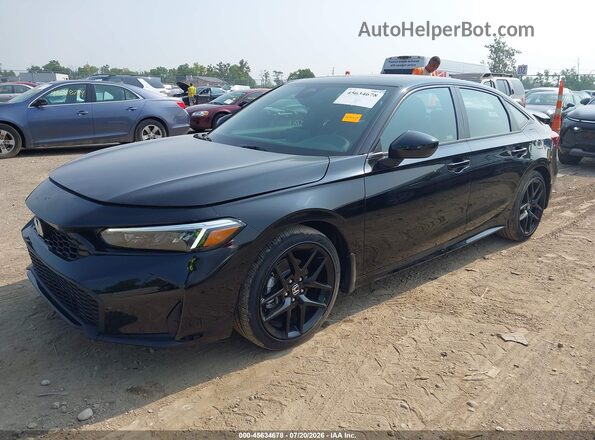 2HGFE4F8XTH336255 2026 HONDA CIVIC Черный Передняя левая четверть