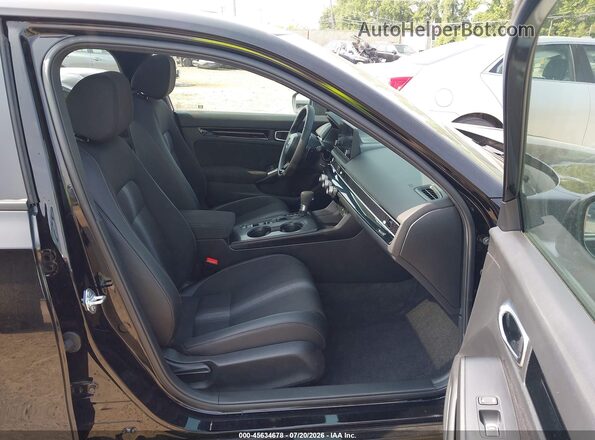 2HGFE4F8XTH336255 2026 HONDA CIVIC Черный Вид салона спереди