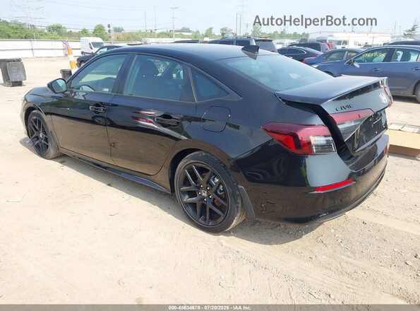 2HGFE4F8XTH336255 2026 HONDA CIVIC Черный Задняя левая четверть