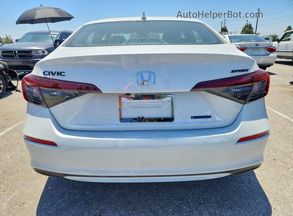 2HGFE4F8XTH343271 2026 HONDA CIVIC White Widok z tyłu