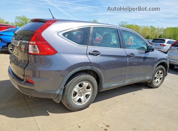 2HKRM3H31GH502959 2016 HONDA CR-V Charcoal უკანა მარჯვენა