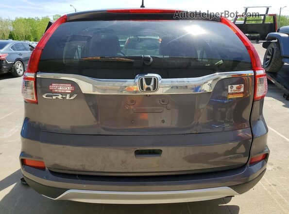 2HKRM3H31GH502959 2016 HONDA CR-V Charcoal უკანა ხედი