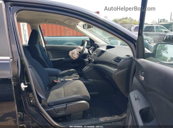 2HKRM3H33GH504258 2016 HONDA CR-V Black Widok wnętrza z przodu