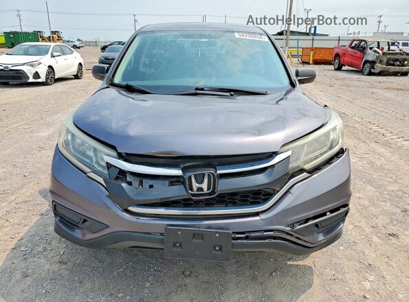 2HKRM3H35GH501202 2016 HONDA CR-V Gray Widok z przodu