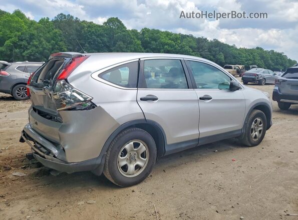 2HKRM3H35GH563697 2016 HONDA CR-V Silver უკანა მარჯვენა