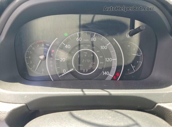 2HKRM3H41GH515963 2016 HONDA CR-V Gray Widok zestawu wskaźników