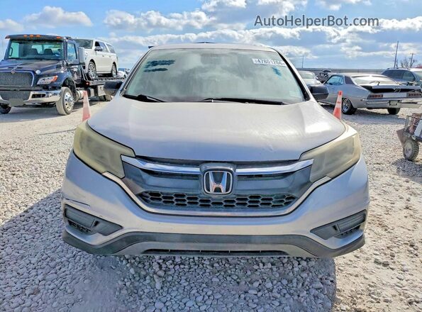 2HKRM3H43GH530190 2016 HONDA CR-V Silver Դիմացի տեսք
