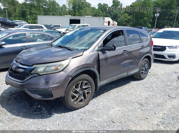 2HKRM3H43GH542386 2016 HONDA CR-V Black წინა მარცხენა ხედი სამი მეოთხედიდან