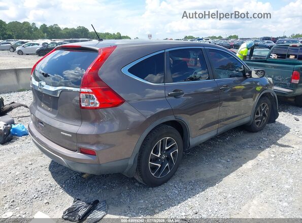 2HKRM3H43GH542386 2016 HONDA CR-V Black უკანა მარჯვენა