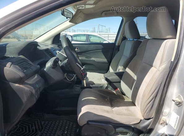 2HKRM3H46GH510466 2016 HONDA CR-V Silver Widok wnętrza z przodu
