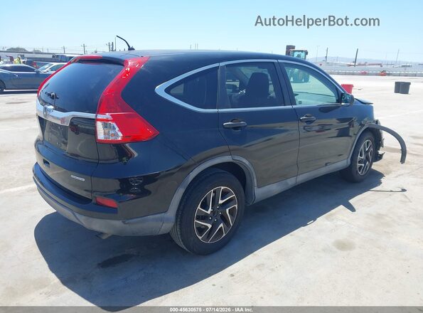2HKRM3H46GH534962 2016 HONDA CR-V Black Tył prawy
