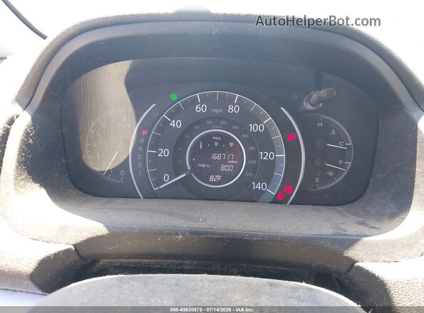 2HKRM3H46GH534962 2016 HONDA CR-V Black Widok tylnych siedzeń