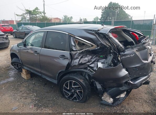 2HKRM3H46GH537098 2016 HONDA CR-V Серый Задняя левая четверть