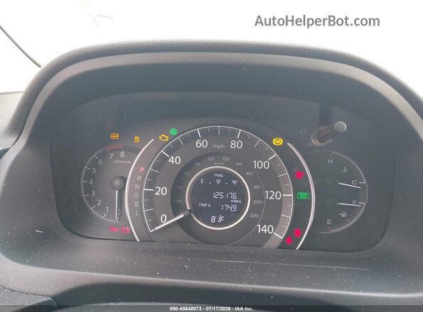 2HKRM3H46GH537098 2016 HONDA CR-V Серый Вид задних сидений