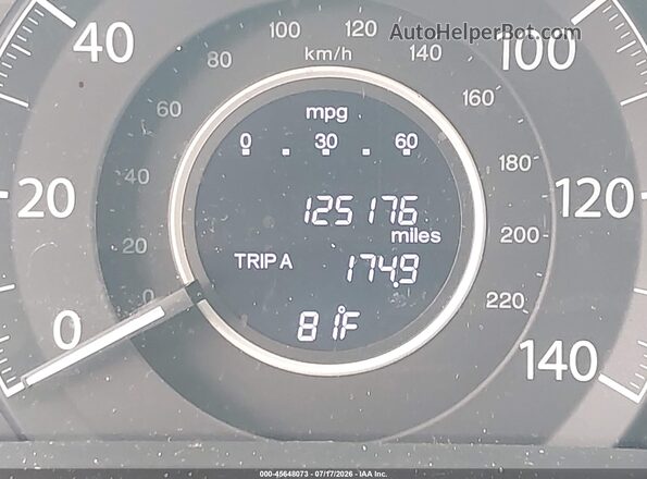 2HKRM3H46GH537098 2016 HONDA CR-V Серый 
