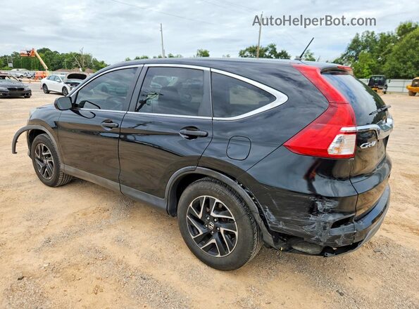 2HKRM3H46GH568870 2016 HONDA CR-V Black Trasero izquierdo