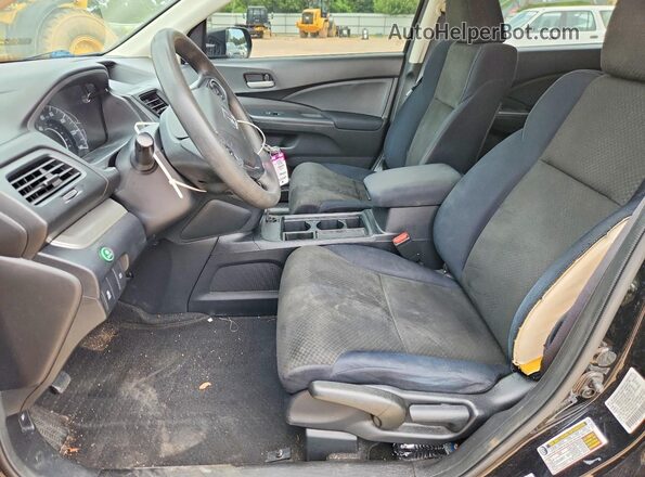 2HKRM3H46GH568870 2016 HONDA CR-V Black Vista interior delantera