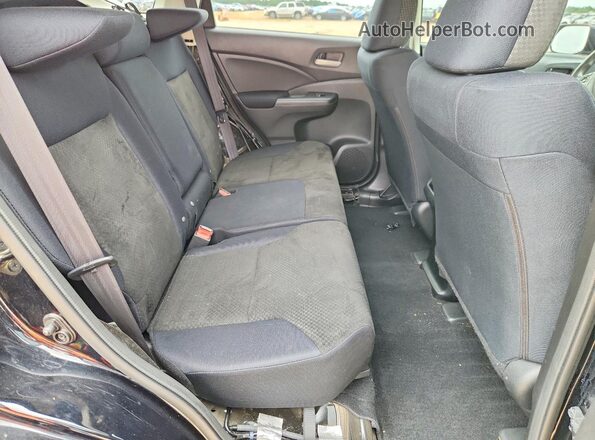 2HKRM3H46GH568870 2016 HONDA CR-V Black Vista de los asientos traseros