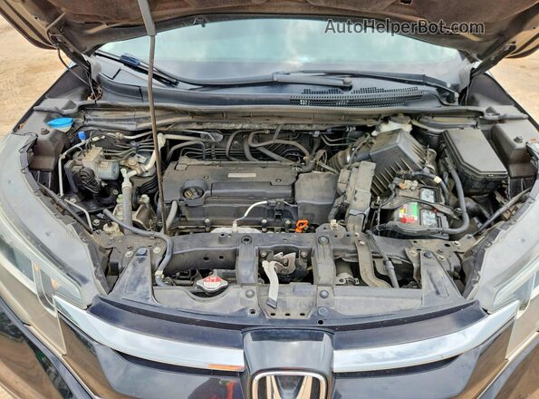 2HKRM3H46GH568870 2016 HONDA CR-V Black Vista interior trasera