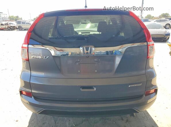 2HKRM3H48GH526345 2016 HONDA CR-V Gray Rear view