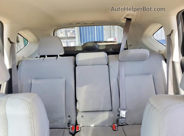 2HKRM3H48GH526345 2016 HONDA CR-V Gray Rear seats view