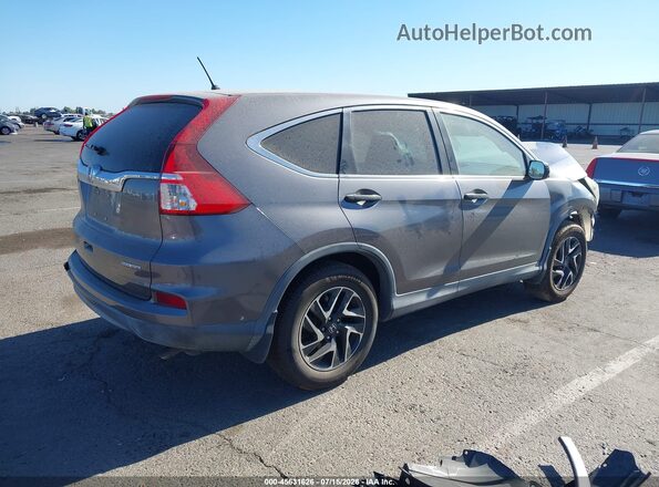 2HKRM3H49GH540996 2016 HONDA CR-V Gray Trasero derecho