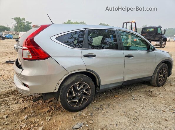 2HKRM3H4XGH553658 2016 HONDA CR-V Silver უკანა მარჯვენა