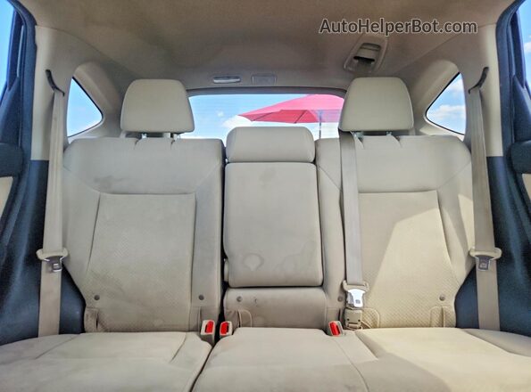 2HKRM3H53GH527346 2016 HONDA CR-V Blue Rear seats view
