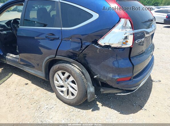 2HKRM3H55GH565385 2016 HONDA CR-V Blue წინა ხედი