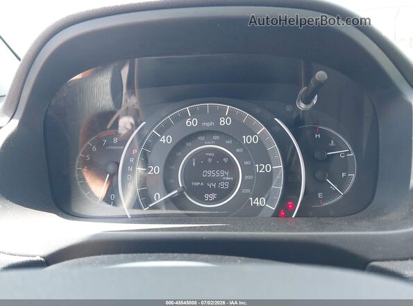 2HKRM3H55GH565385 2016 HONDA CR-V Blue უკანა სავარძლების ხედი