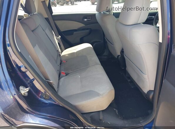 2HKRM3H55GH565385 2016 HONDA CR-V Blue VIN კოდის სტიკერის ხედი
