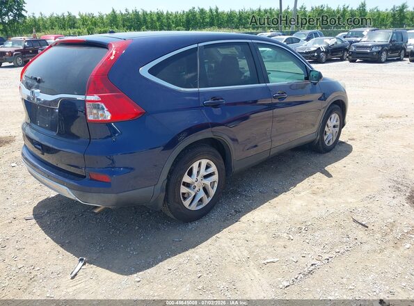 2HKRM3H55GH565385 2016 HONDA CR-V Blue უკანა მარჯვენა
