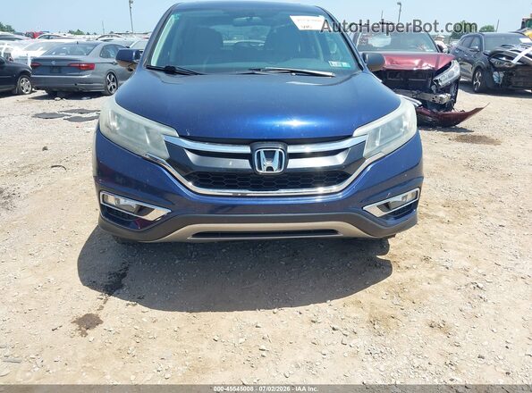 2HKRM3H55GH565385 2016 HONDA CR-V Blue ხელსაწყოთა პანელის ხედი