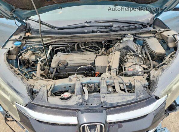 2HKRM3H72GH557939 2016 HONDA CR-V Turquoise Սալոնի հետևի տեսք