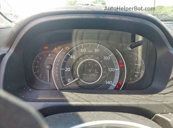 2HKRM3H73GH515876 2016 HONDA CR-V Silver Vista del cuadro de instrumentos
