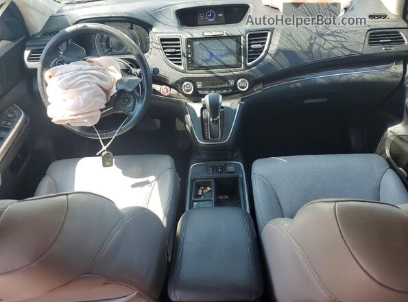 2HKRM3H73GH515876 2016 HONDA CR-V Silver Vista del salpicadero