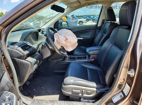 2HKRM3H73GH517434 2016 HONDA CR-V Gray Vista interior delantera