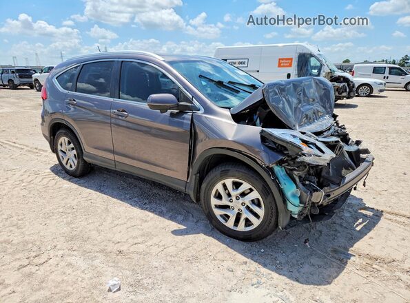 2HKRM3H73GH517434 2016 HONDA CR-V Gray Delantero derecho