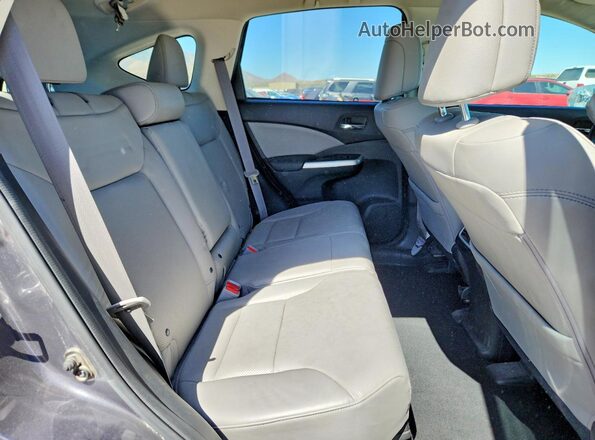 2HKRM3H74GH514008 2016 HONDA CR-V Gray Widok tylnych siedzeń