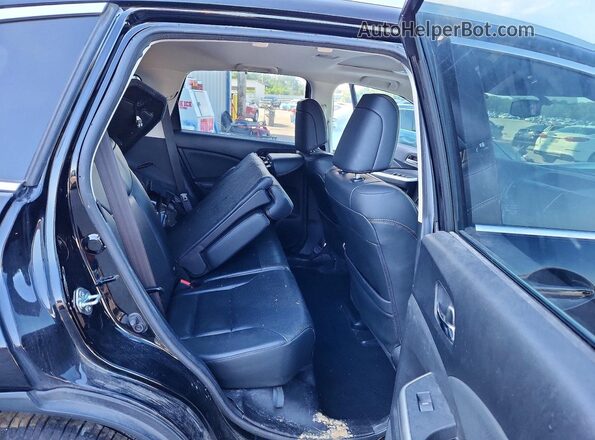 2HKRM3H74GH515515 2016 HONDA CR-V Black Widok wnętrza z tyłu