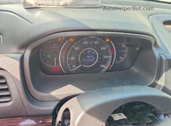 2HKRM3H74GH557733 2016 HONDA CR-V Silver Սարքավորումների վահանակի տեսք
