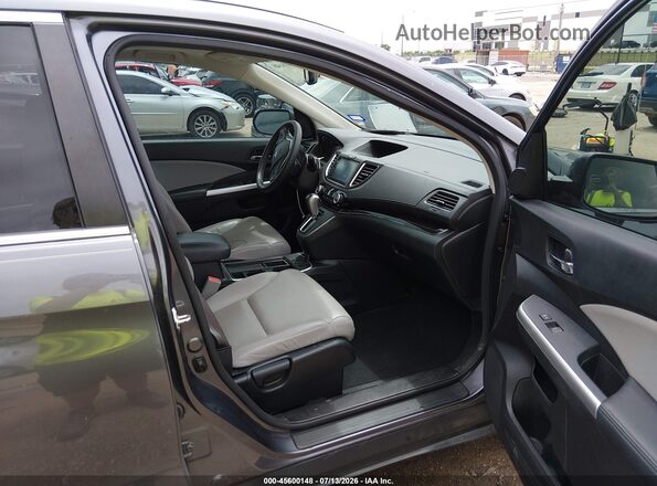 2HKRM3H77GH500491 2016 HONDA CR-V Gray Front interior view