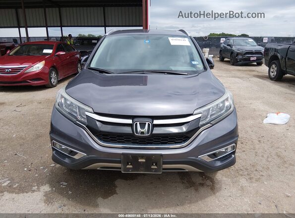 2HKRM3H77GH500491 2016 HONDA CR-V Gray Instrument cluster view