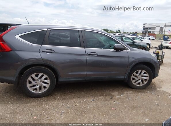 2HKRM3H77GH500491 2016 HONDA CR-V Gray Rear interior view