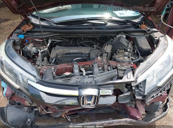 2HKRM3H77GH558066 2016 HONDA CR-V Burgundy Vista trasera