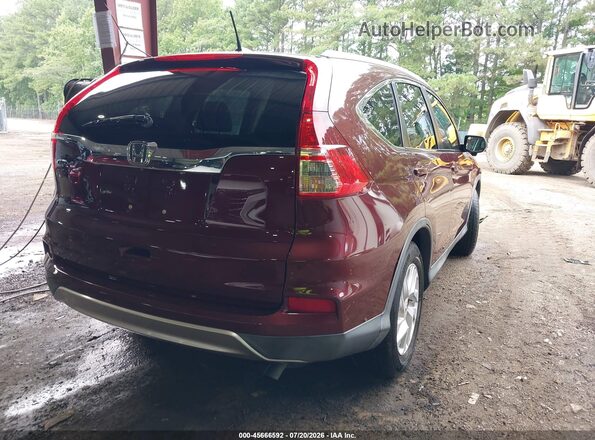 2HKRM3H77GH558066 2016 HONDA CR-V Burgundy Trasero derecho