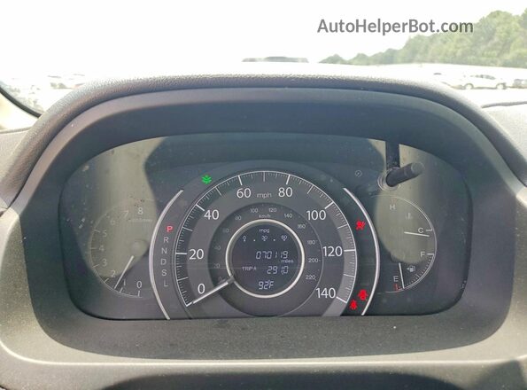 2HKRM3H77GH568418 2016 HONDA CR-V Teal Вид щитка приладів