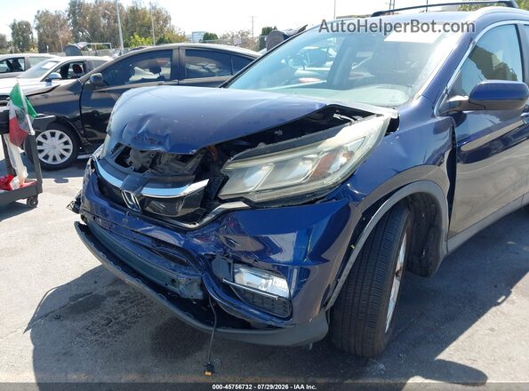 2HKRM3H79GH559851 2016 HONDA CR-V Blue Вид спереду